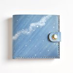 画像1: 星空（ホックの二つ折り財布） (1)