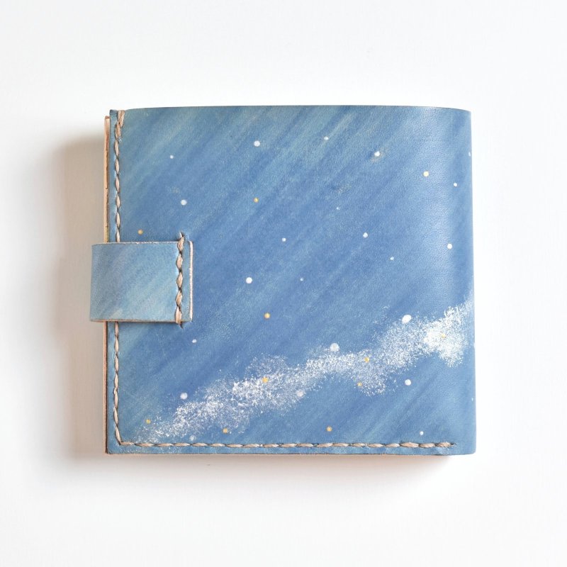 画像2: 星空（ホックの二つ折り財布） (2)