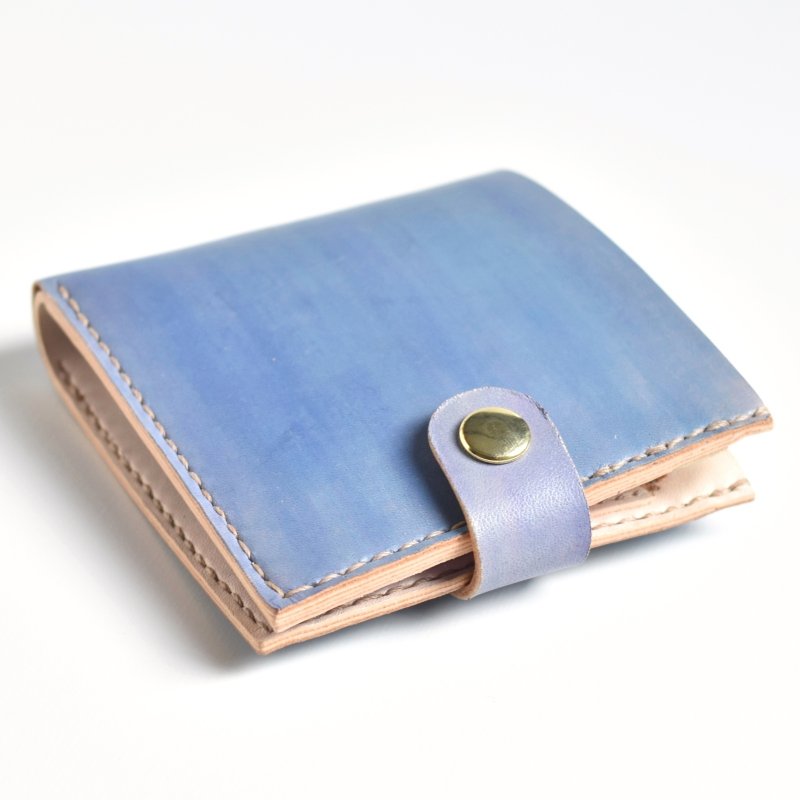 画像3: あじさい（ホックの二つ折り財布） (3)