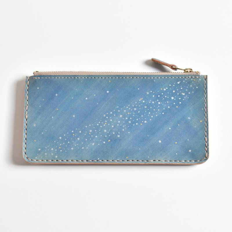 画像2: 星空（スリムな長財布） (2)