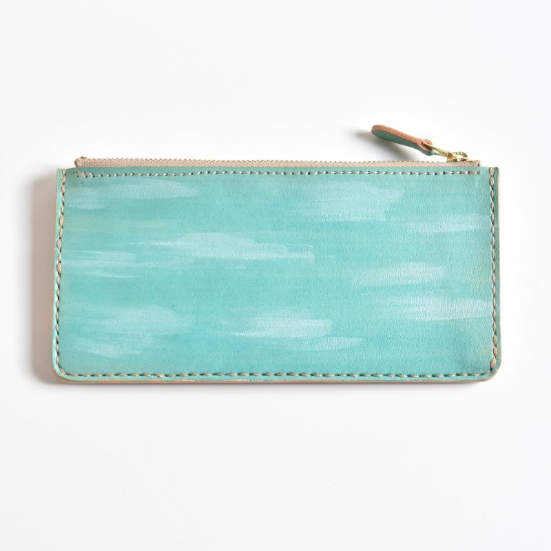 画像2: 空色（スリムな長財布） (2)