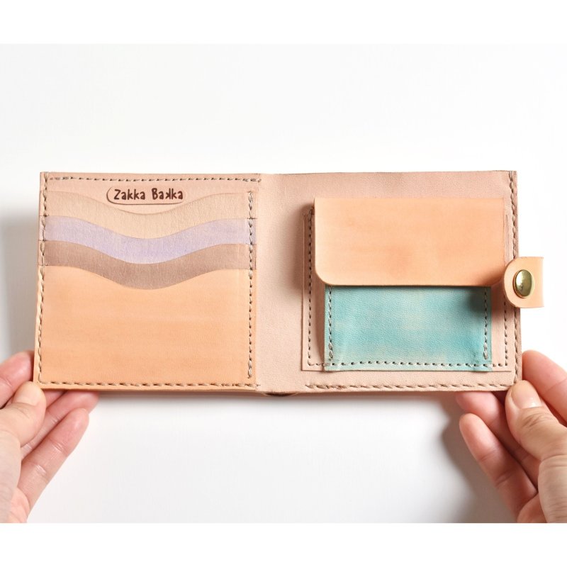 画像5: みかん（ホックの二つ折り財布） (5)