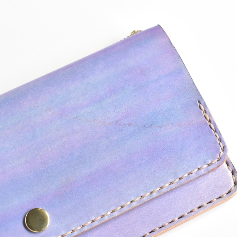 画像2: あじさい（スリムな長財布） (2)