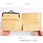 画像2: キャンディ（がま口の二つ折り財布） (2)