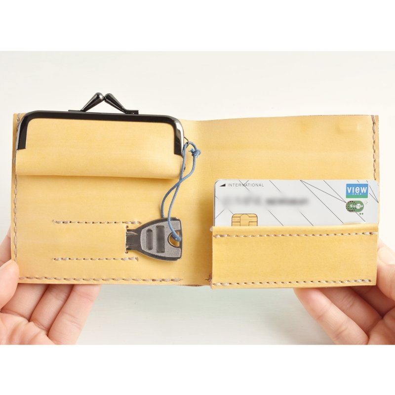 画像4: キャンディ（がま口の二つ折り財布） (4)