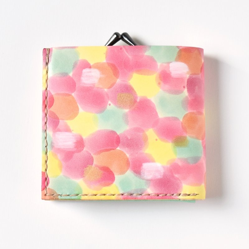 画像2: キャンディ（がま口の二つ折り財布） (2)