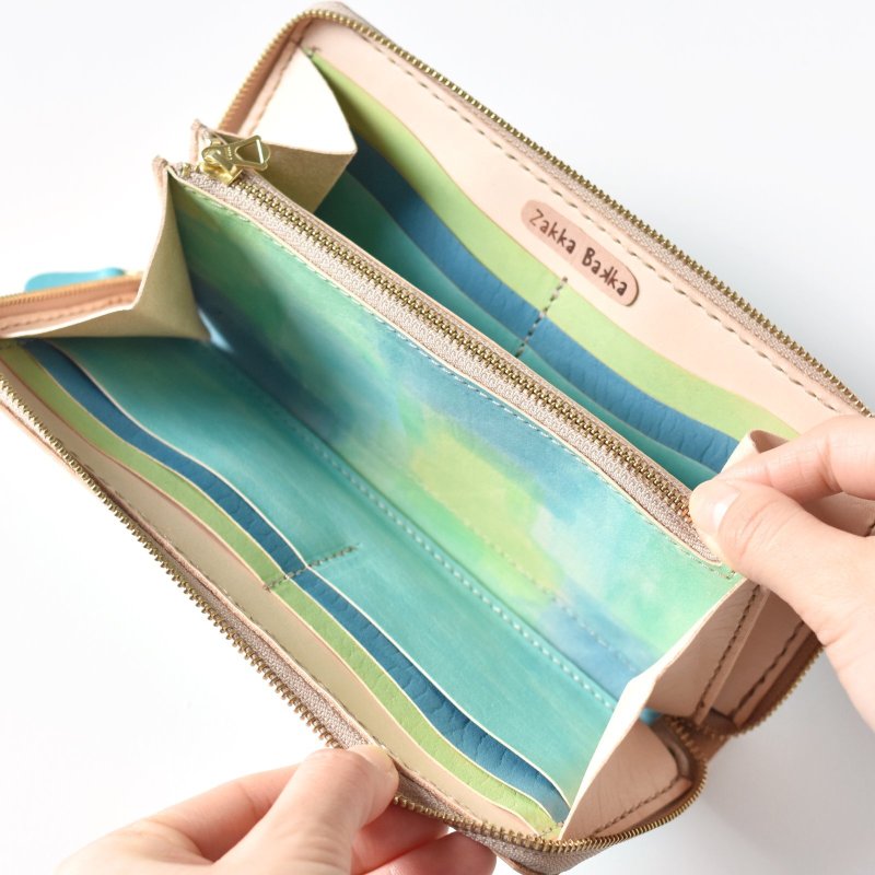 画像6: Under the Sea（ラウンドファスナー長財布） (6)