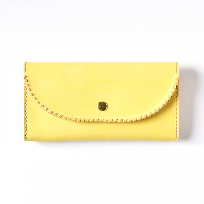 画像1: レモン（三つ折り長財布） (1)