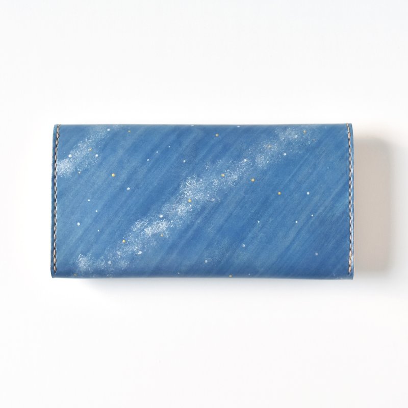 画像2: 星空（三つ折り長財布） (2)