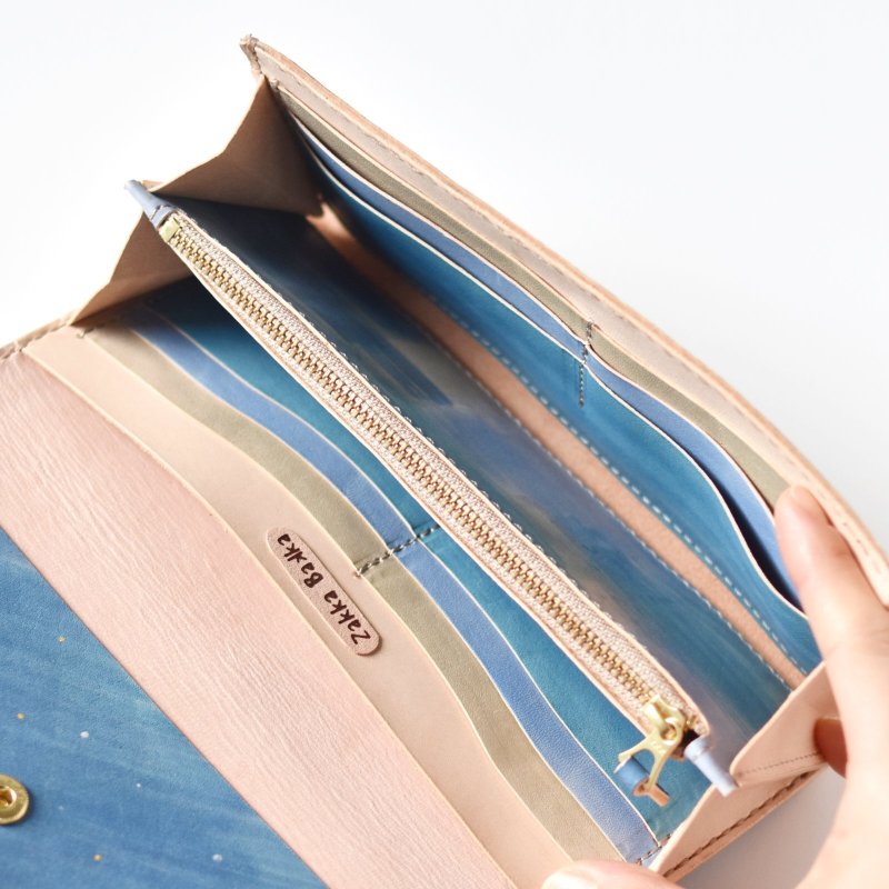 画像7: 星空（三つ折り長財布） (7)