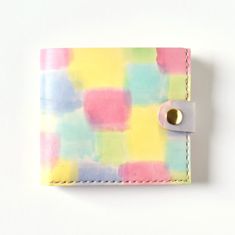 画像1: パステル姫（ホックの二つ折り財布） (1)