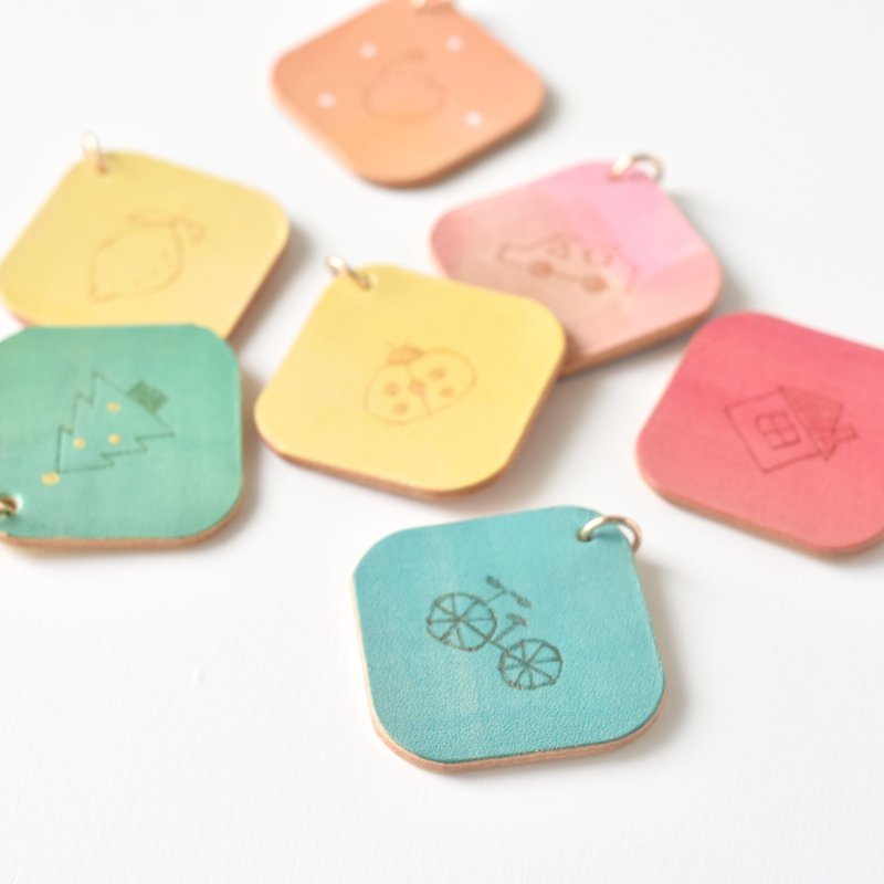 画像1: ちびキーホルダー（自転車・車） (1)