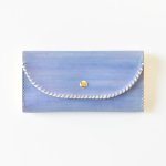 画像1: あじさい（三つ折り長財布） (1)