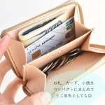 画像6: 桜とミモザ（ラウンドファスナー小銭入れ） (6)