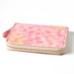 画像3: 桜とミモザ（ラウンドファスナー小銭入れ） (3)