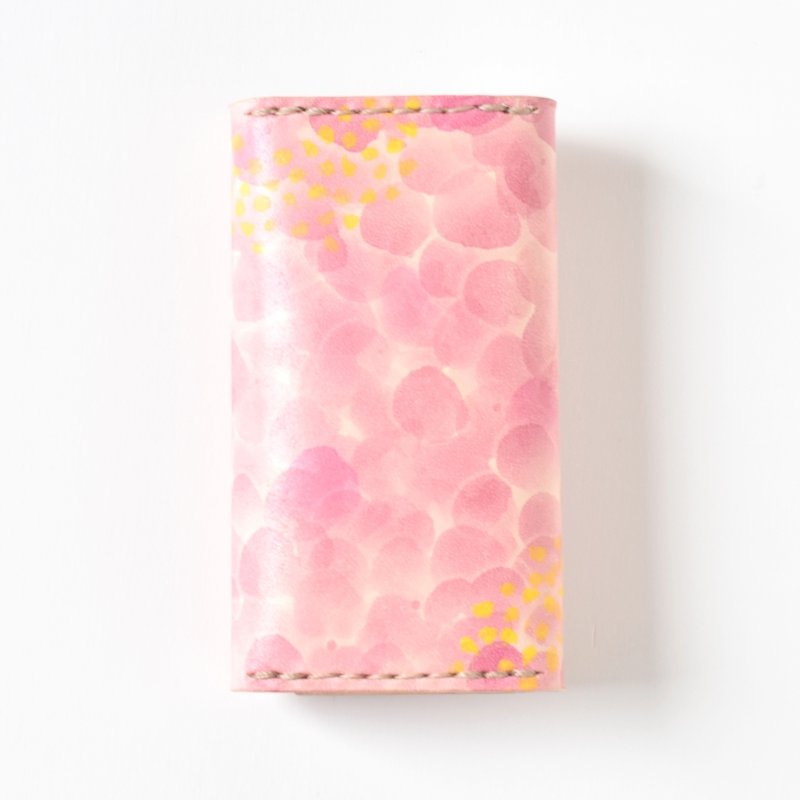 画像2: 桜とミモザ（キーケース） (2)