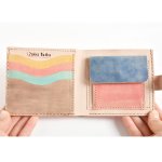 画像6: カントリーレッド（ホックの二つ折り財布） (6)
