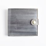 画像1: the Black（ホックの二つ折り財布） (1)