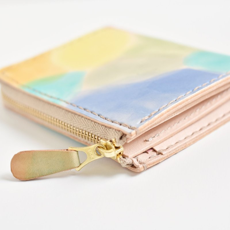 画像4: 石ころ（L字ファスナーミニ財布） (4)