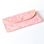 画像3: 桜とミモザ（三つ折り長財布） (3)