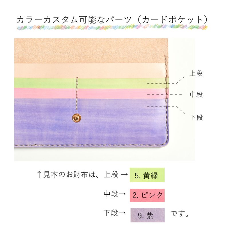 画像13: Sunset（スリムな長財布） (13)